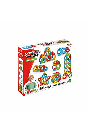 Geometrik Puzzle 64 Parça