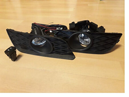 Honda Sis Far Kit Oval Kapak + Sis + Kablo + Dugme CIVIC 12> - Vortex V1403441