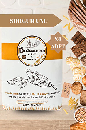 Tam Sorgum Unu (Gluten İçermez) - 20 Kilo