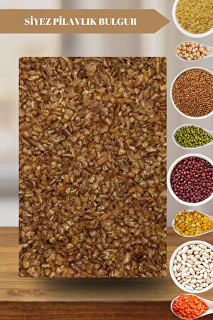Organik Atalık Siyez Pilavlık Bulgur - 1 Kilo