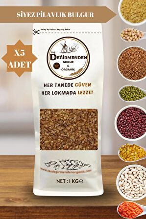 Organik Atalık Siyez Pilavlık Bulgur - 5 Kilo