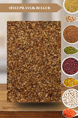 Organik Atalık Siyez Pilavlık Bulgur - 5 Kilo