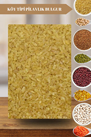 Organik Atalık Köy Tipi Pilavlık Bulgur - 1 Kilo