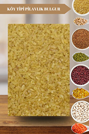 Organik Atalık Köy Tipi Pilavlık Bulgur - 5 Kilo
