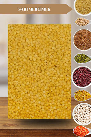 Organik Atalık Sarı Mercimek - 1 Kilo