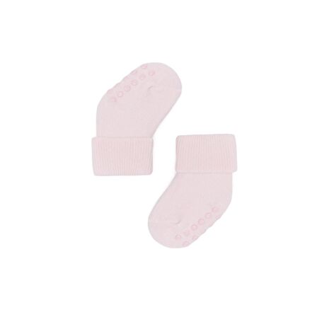 Katia & Bony Renkli Yenidoğan Organik 5 li Bebek Çorap - Pembe / Beyaz 0-3 Ay