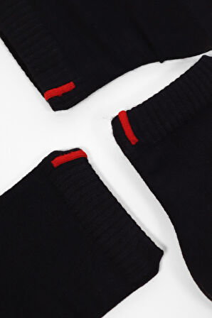 3'lü Paket Harold Bambu Çocuk Çorap Lacivert