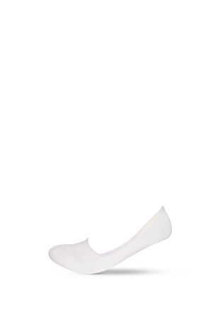 3'lü Paket Basic Erkek Görünmez Çorap Beyaz/Beyaz/Beyaz