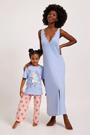 Fairytale Kız Çocuk Pijama Alt Pembe