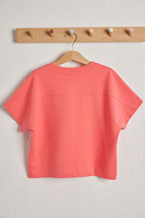 Fun Giraffe Kız Çocuk T-shirt Pembe