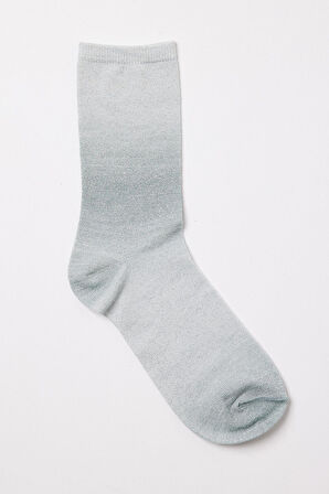 Kadın Shine Soket Çorap Yeşil