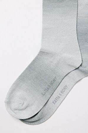 Kadın Shine Soket Çorap Yeşil