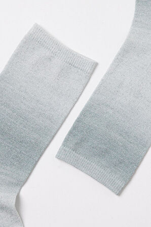 Kadın Shine Soket Çorap Yeşil