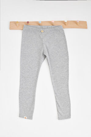 Kız Çocuk Grimelanj Renkli Fitilli Yazlık Tayt