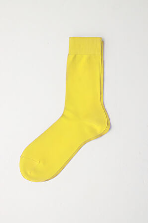 Erkek Family Soket Çorap Sarı