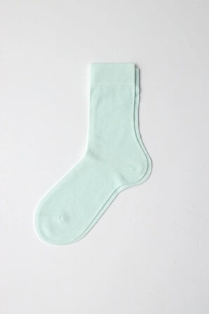 Merserize Erkek Soket Çorap Turkuaz