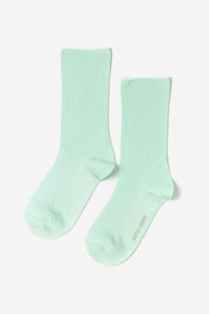 Kadın 3'lü Paket Soket Çorap Çok Renkli