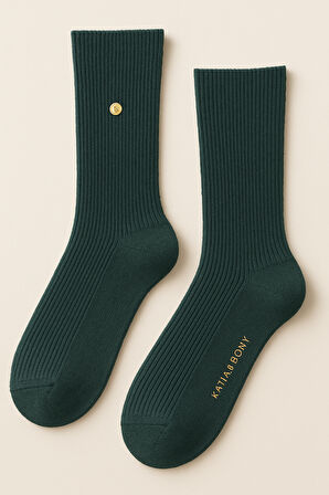 Erkek Yün Soket Çorap Yeşil