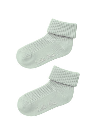 Bebek 5'li Karışık Paket Soket Çorap Çok Renkli