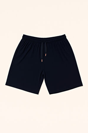 Erkek Silver Şort Pijama Altı Lacivert