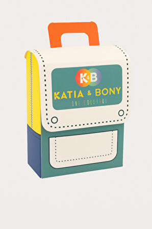 Çocuk Ekose Desenli 2'li Kutulu Soket Çorap