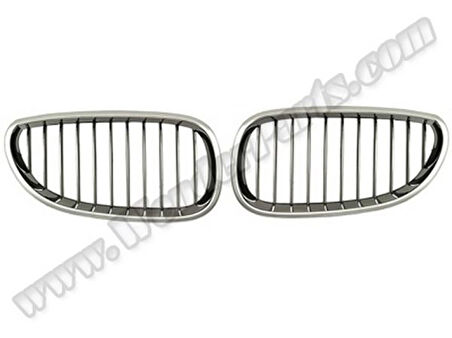 Bmw Panjur Krom Siyah Sag Sol Takım Bmw E60 + LCI 04>09 - Wenderparts Ba0603101