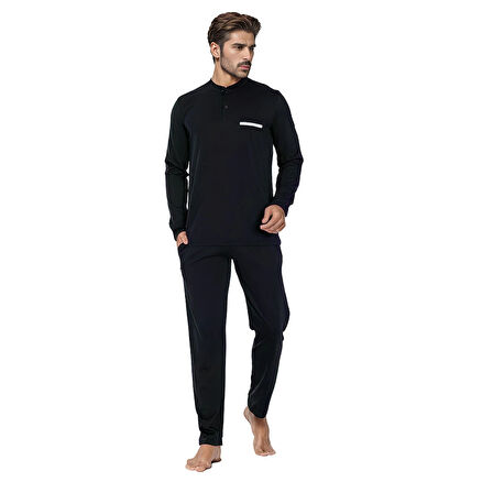 Confeo 940.027 Erkek Süprem Uzun Kol Pijama Takım
