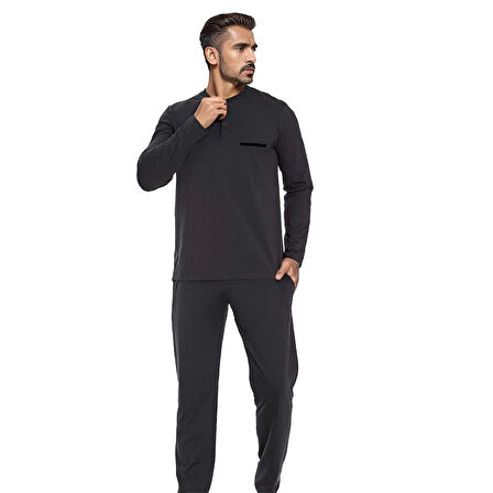 Confeo 940.027 Erkek Süprem Uzun Kol Pijama Takım