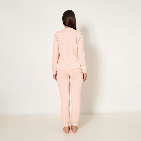 Confeo 840.827 Kadın Kışlık Uzun Kol  Pijama Takım