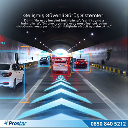 Usb 128 GB Destekli HD 1080P Dvr Araç Yol Sürüş Kamerası
