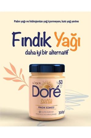 Gürsoy Dore Sütlü Fındık Ezmesi 350 Gr