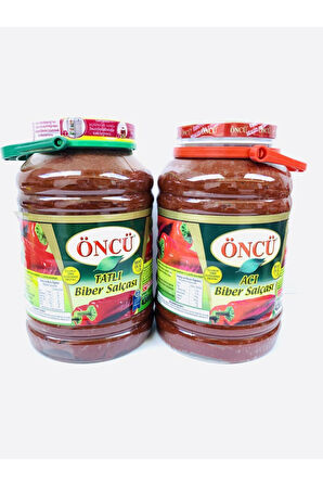Biber Salçası 4300 gr Tatlı ve 4300 gr Acı