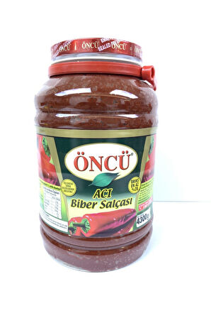 Biber Salçası 4300 gr Tatlı ve 4300 gr Acı