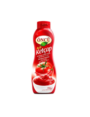 Öncü Ketçap 700 G Tatlı ve Acı 4 lü Karma Paket