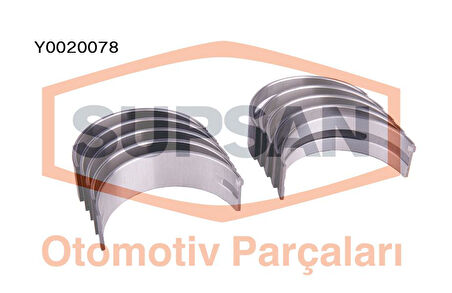 Hyundaı Ticarı Ana Yatak Std Takım Starex Crdi 2002 -> Sorento Crdi 2002 -> H100 Kamyonet 2012 -> 140 - 170 Bg ( D4 - Supsan Y0020078