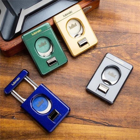 Lubinski Premium Slim Puro Makası Cutter Gri(60Ring) LB-375