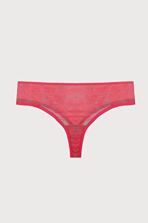 Nar Çiçeği Lima Dantelli String