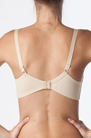 Ten Rengi Dubleli Mikro Toparlayıcı Sütyen