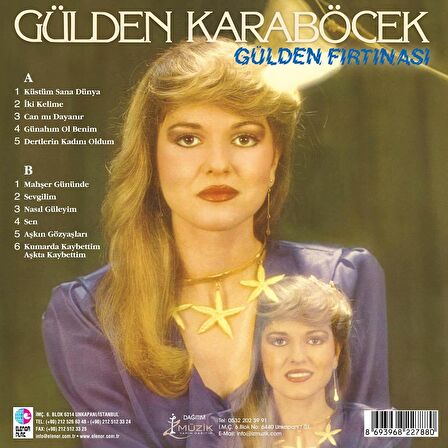 Gülden Karaböcek - Gülden Fırtınası (Plak)  