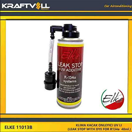 Yag & Antıfırız Klima Kacak Onleyici Uv LI (leak Stop With Dye For R134a  40ml.)(italyan Elke) - Elke 11013b