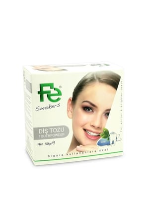 Beyazlatıcı Diş Tozu Smokers Nane 50 Gr
