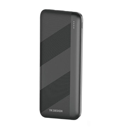 Powerbank Akıllı Koruma 10000mAh Hızlı Şarj Çift Giriş Mikro Type-C USB Güç Kaynağı
