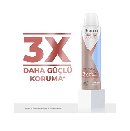 Rexona Clinical Protection Kadın Sprey Deodorant Shower Clean 150 ML