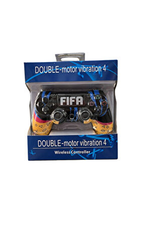 GlrTech P4H Kablosuz Oyun Kolu  Double Motor Titreşimli Şarj Edilebilir PS4 Uyumlu
