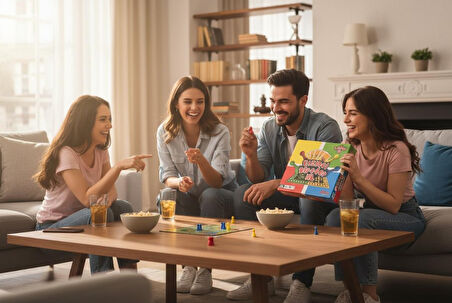 Kızma Birader XL - Aile ve Çocuklar İçin Büyük Boy Eğlenceli Strateji ve Zeka Oyunu