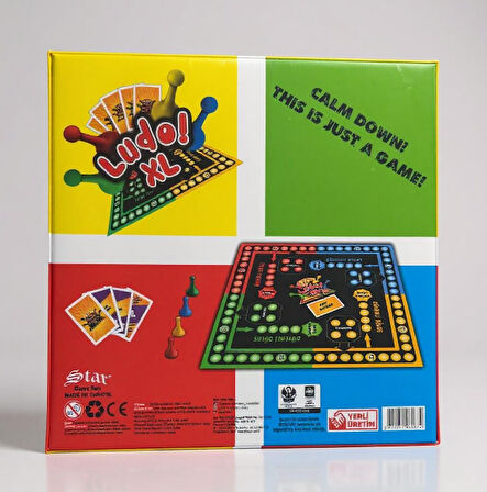 Kızma Birader XL - Aile ve Çocuklar İçin Büyük Boy Eğlenceli Strateji ve Zeka Oyunu