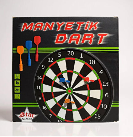 Star Manyetik Dart Oyunu - Güvenli ve Eğlenceli Aile Oyunu
