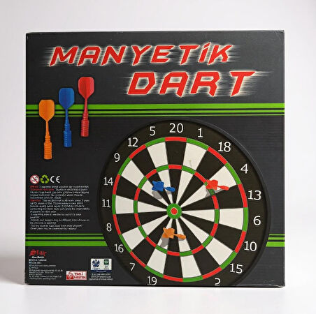 Star Manyetik Dart Oyunu - Güvenli ve Eğlenceli Aile Oyunu