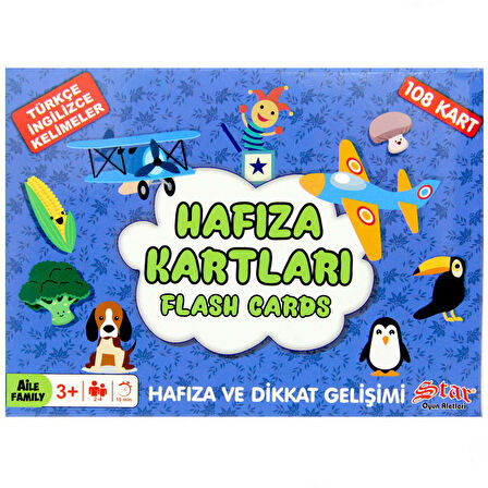 Star İkili Hafıza Kartları Hafıza Oyunu