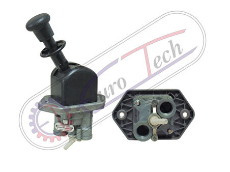 Daf Truck El Fren Kolu 2 Cikisli - Bmc Prof 935 / Ford Cargo / Daf Xf / Scanıa / Volvo M16x1,5 MM - Eurotech 255.301.0